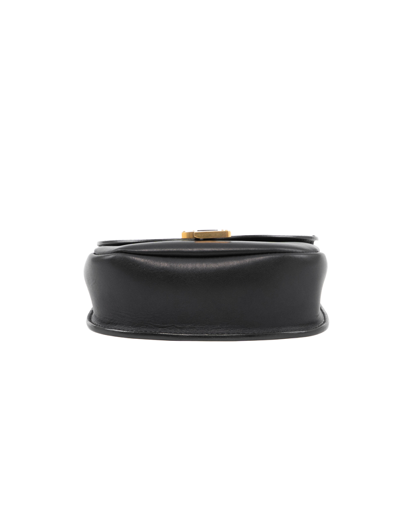 YSL KAIA SMALL BLACK CALF GHW FLY 619740 0120 5427