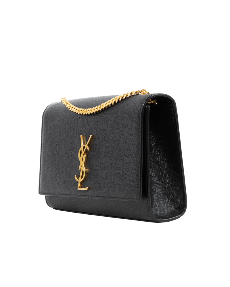 YSL KATE MEDIUM BLACK CALF GHW 4980