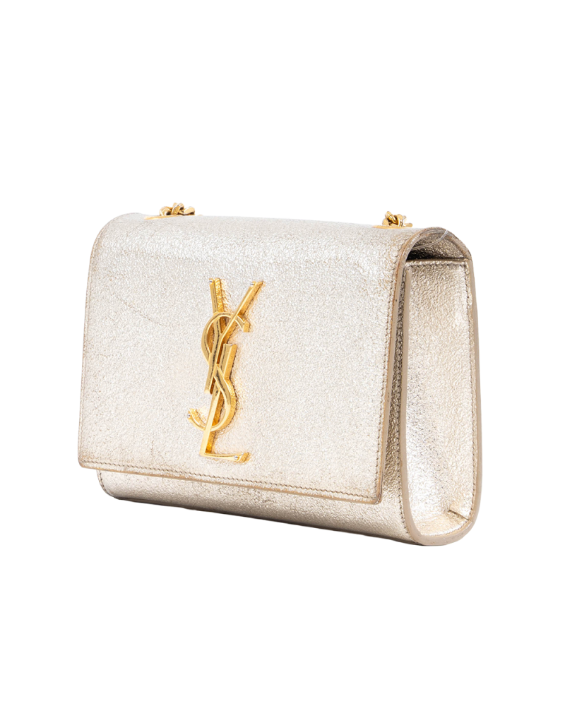 YSL KATE MINI GOLD METALLIC LEATHER GHW 2069
