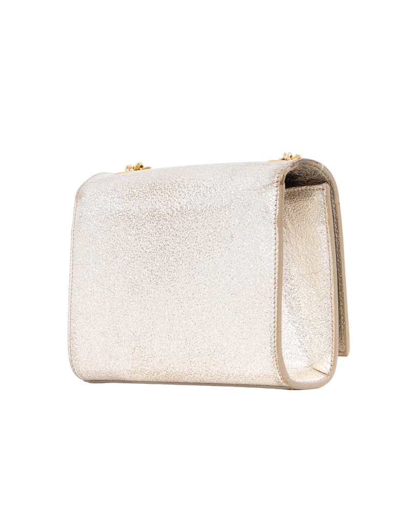 YSL KATE MINI GOLD METALLIC LEATHER GHW 2070