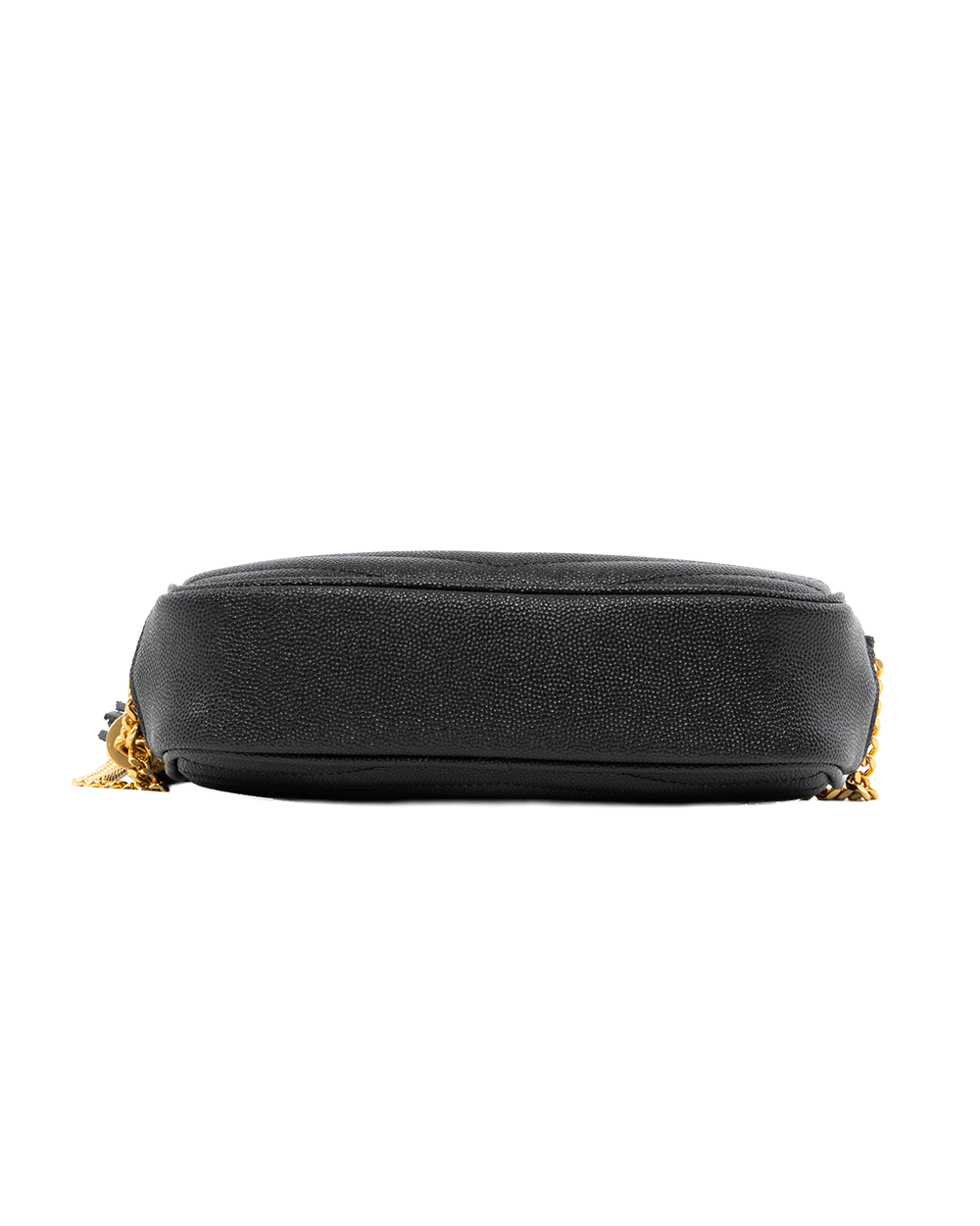 YSL LOU LOU MINI BLACK CALF GHW ALM 612579 0322 7897
