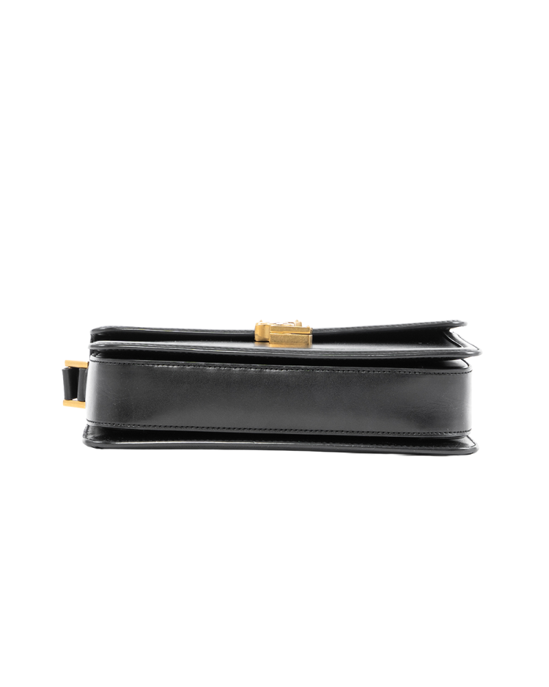 YSL SOLFERINO MEDIUM BLACK CALF GHW 634305 0221 9524