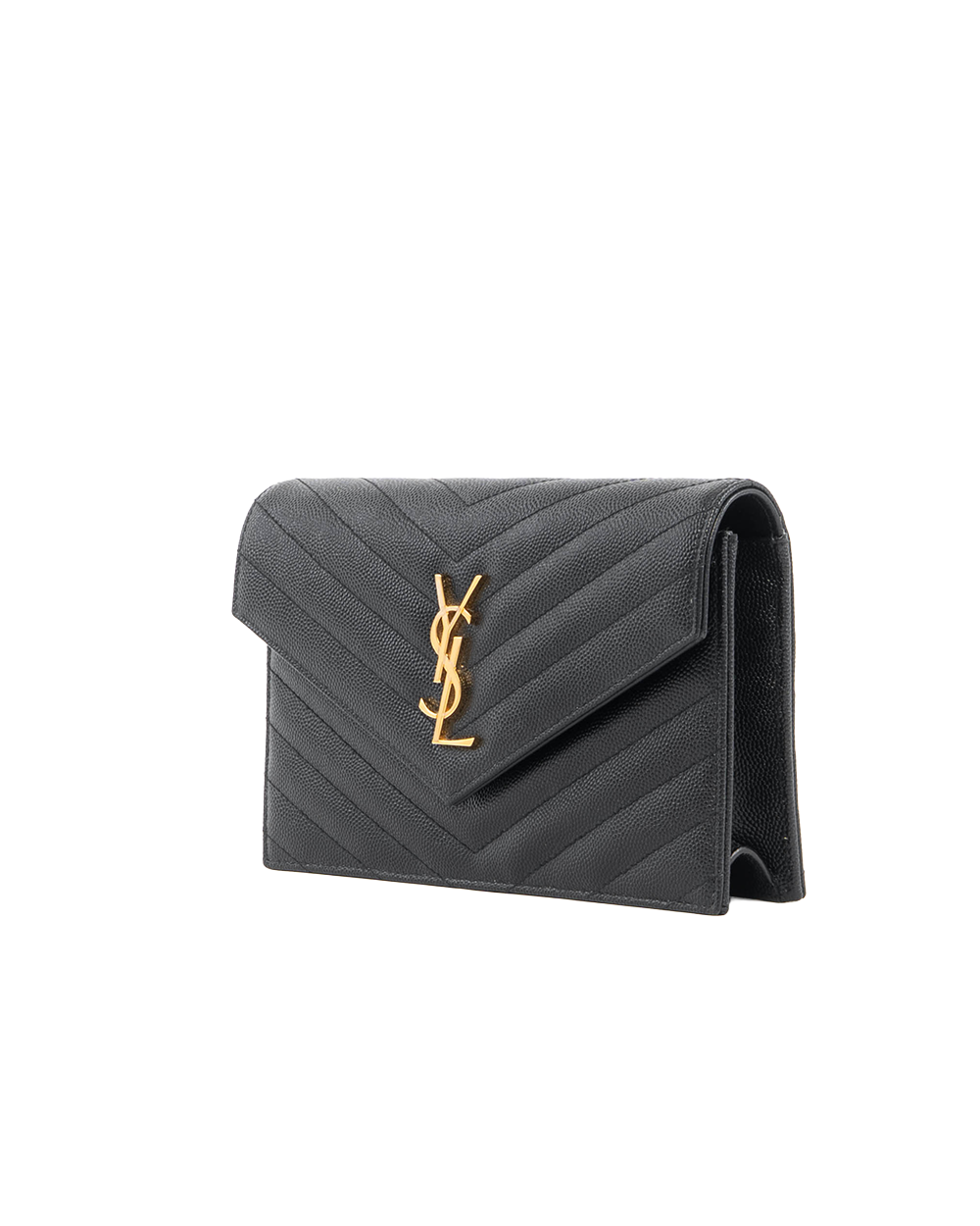 YSL WOC 7.5 BLACK CHEVRON GHW GNC 742920 0424 5547