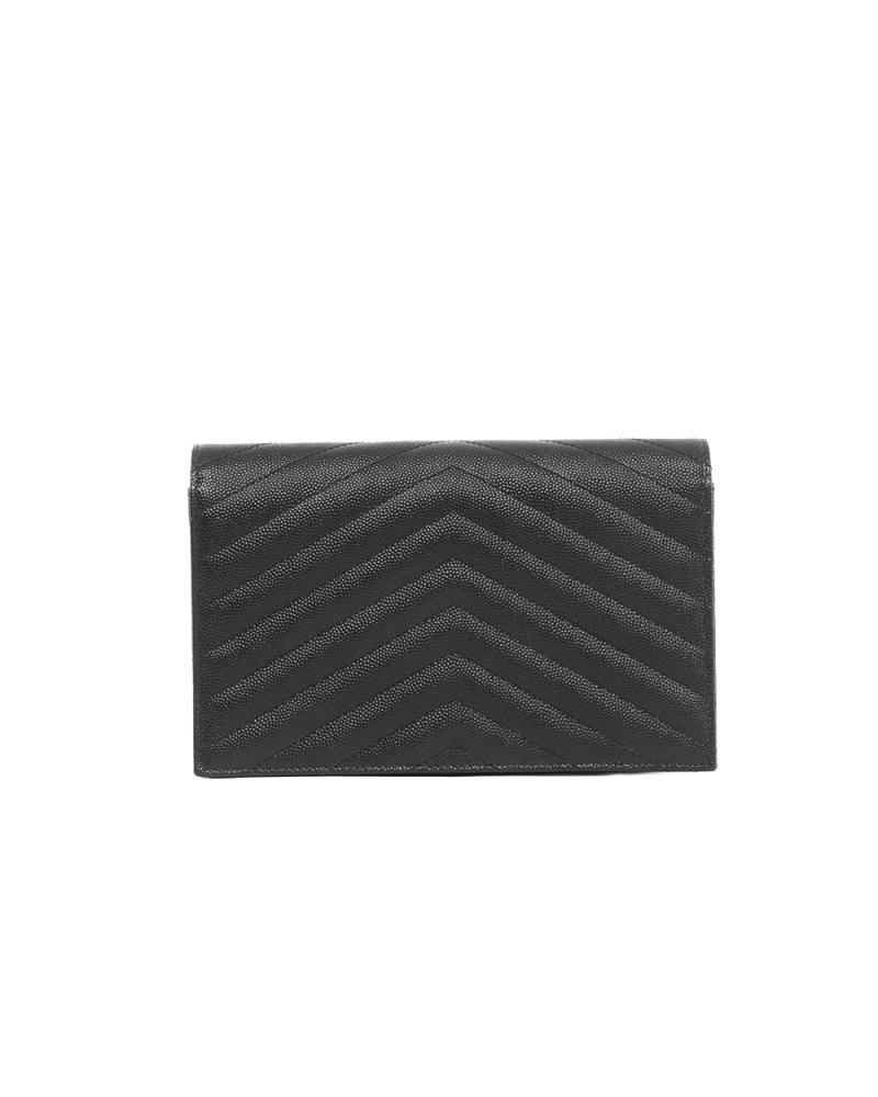 YSL WOC 7.5 BLACK CHEVRON GHW GNC 742920 0424 5549