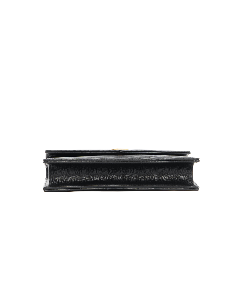 YSL WOC 7.5 BLACK CHEVRON GHW GNC 742920 0424 5550