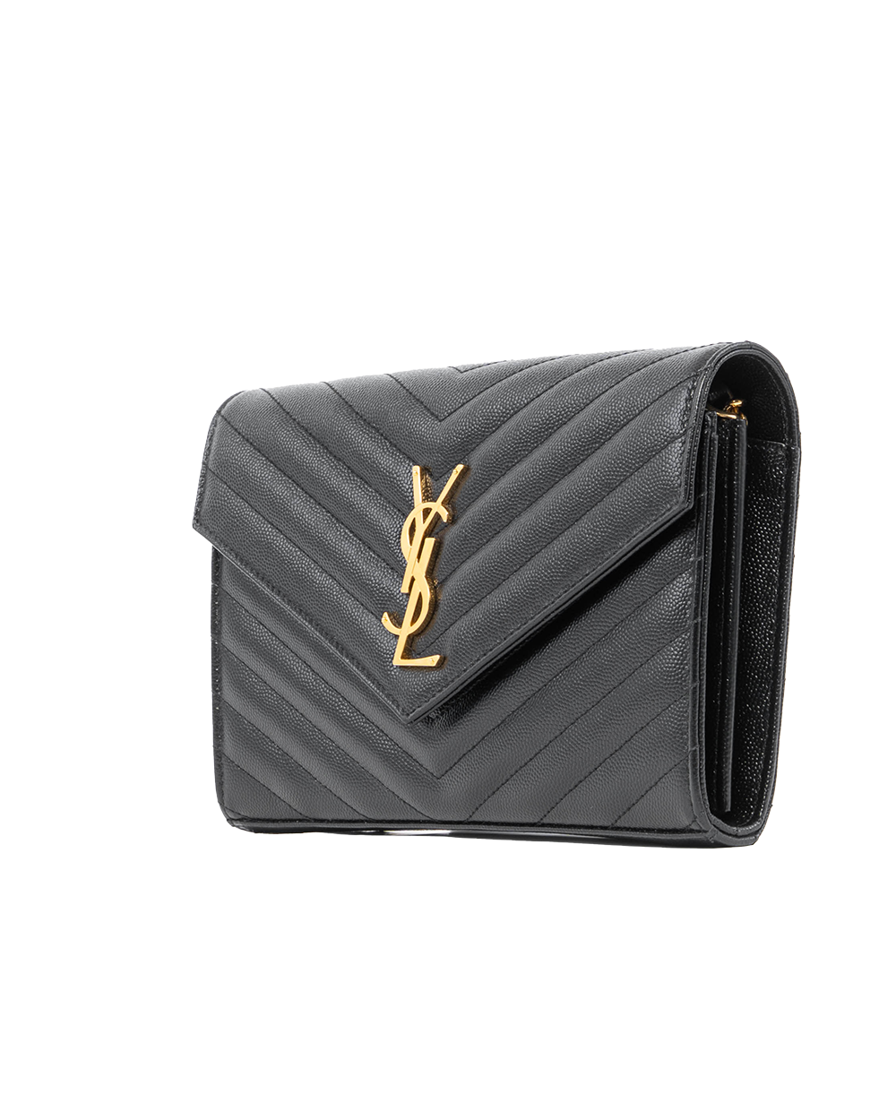 YSL WOC 9.5 BLACK CHEVRON GHW GLL372028 0720 01619