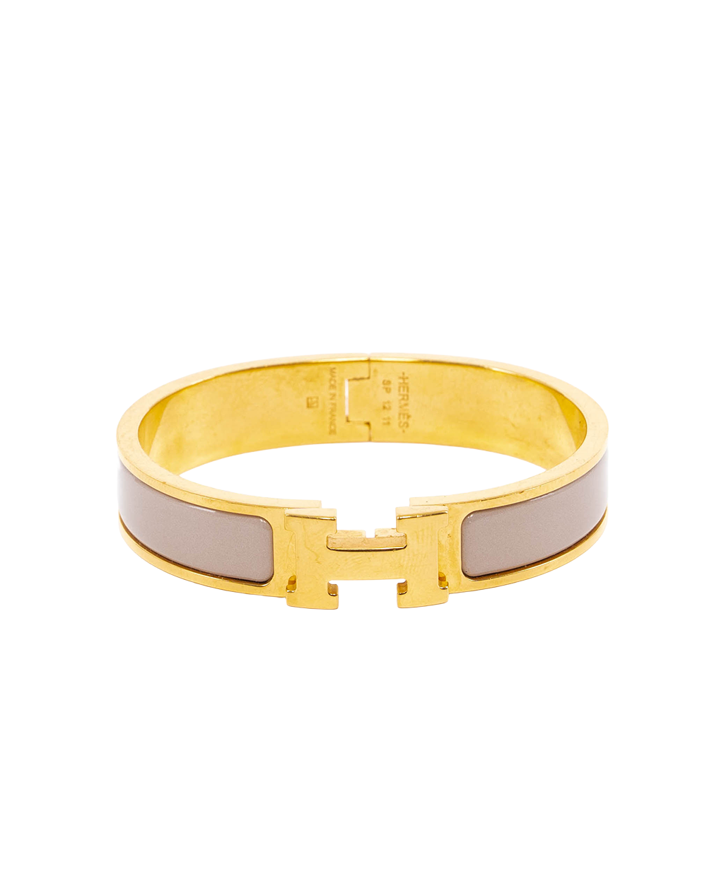 BA254000 HERMES CLIC CLAC PM MARRON GHW SP 12 11
