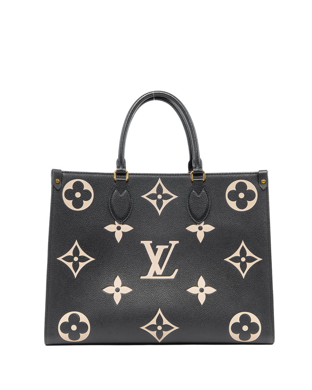 BA254082 LV ON THE GO MM BLACK GIANT MONOGRAM CALF GHW