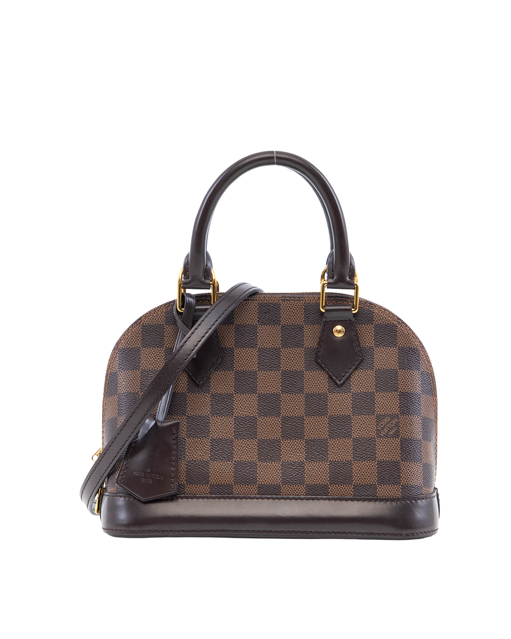 BA254084 LV ALMA BB BROWN DAMIER CANVAS GHW AA4136