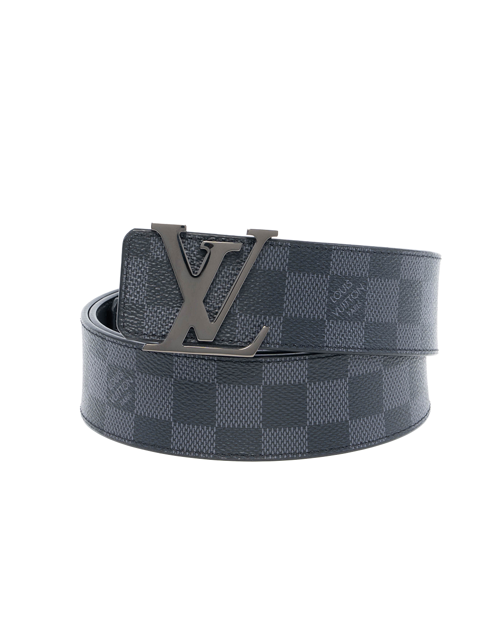 BA254096 LV BELT 95 GRAPHITE DAMIER CANVAS BHW M0213