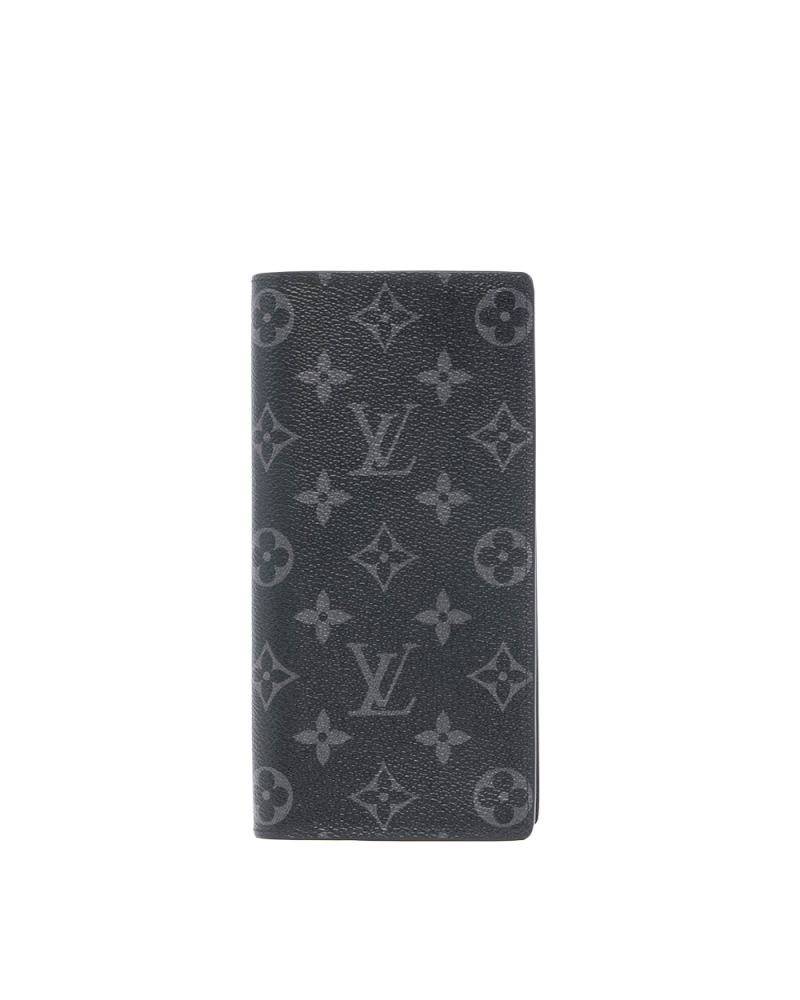 BA254127 NEW LV BRAZZA LONG ECLIPSE MONOGRAM CANVAS MICROCHIP