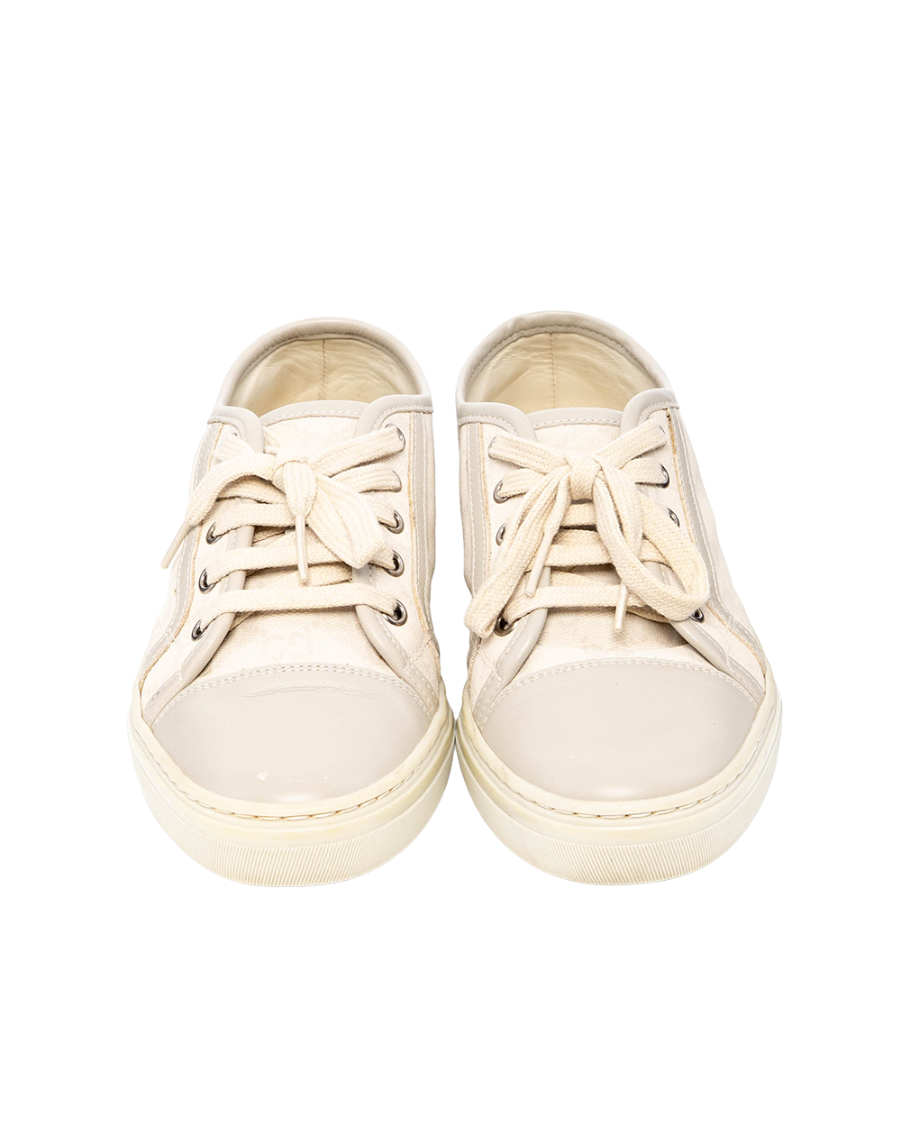 BB253840 GUCCI GG SNEAKER 36.5 BEIGE GG MONOGRAM CANVAS SHW 426187 04T