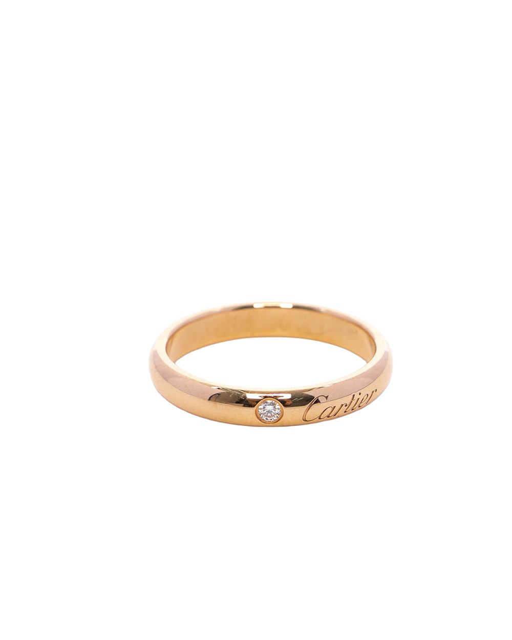 BB254049 CARTIER C DE CARTIER RING 51 1 DIAMOND RGHW UQA824