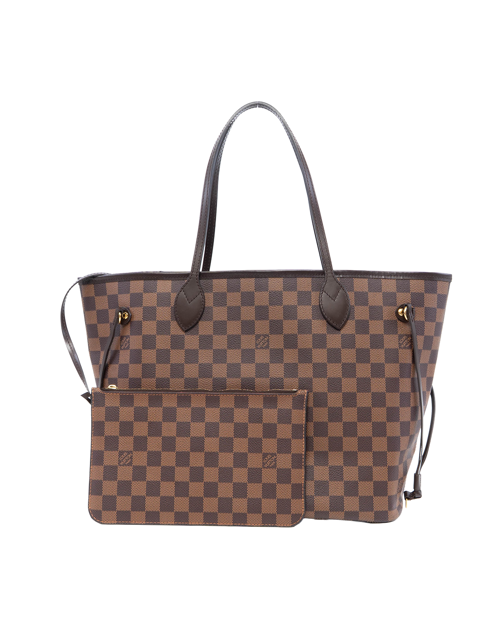 BB254099 LV NEVERFULL MM BROWN DAMIER CANVAS GHW CI 0149