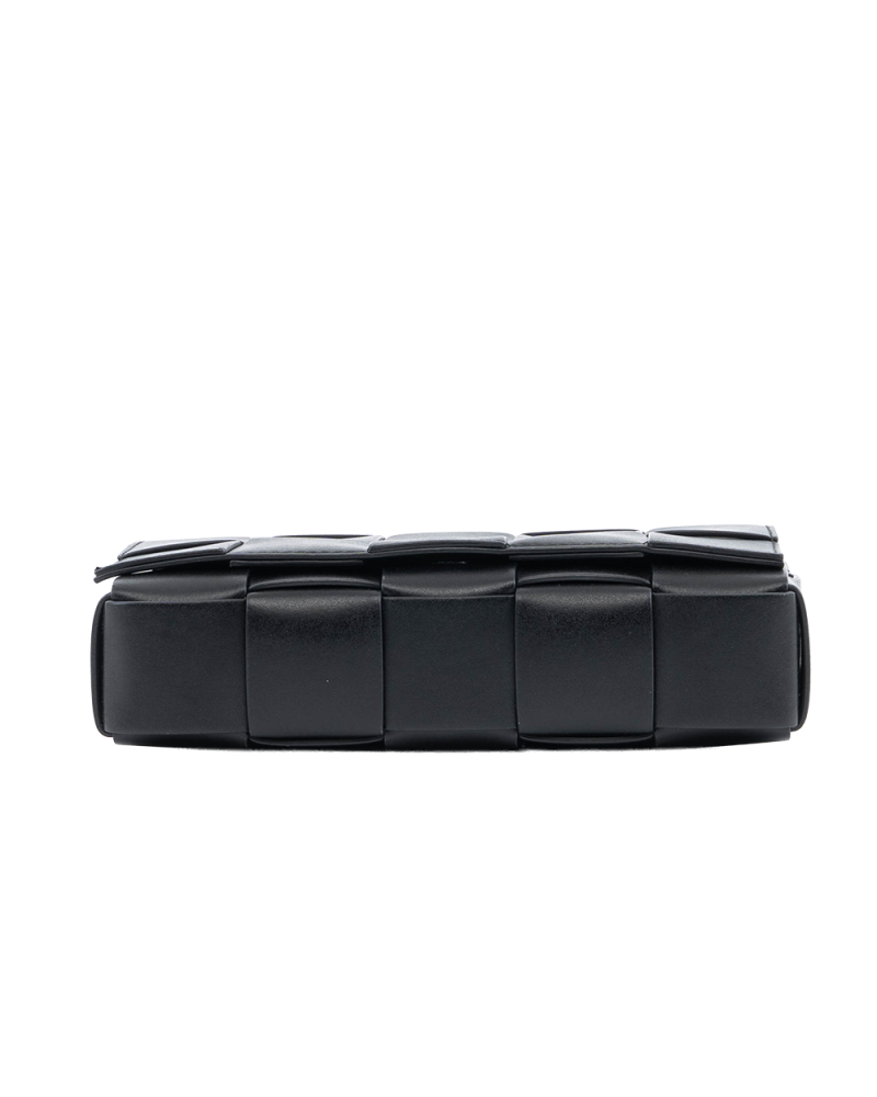 BOTTEGA CASSETTE CAMERA BLACK CALF SHW P02880603F 1216