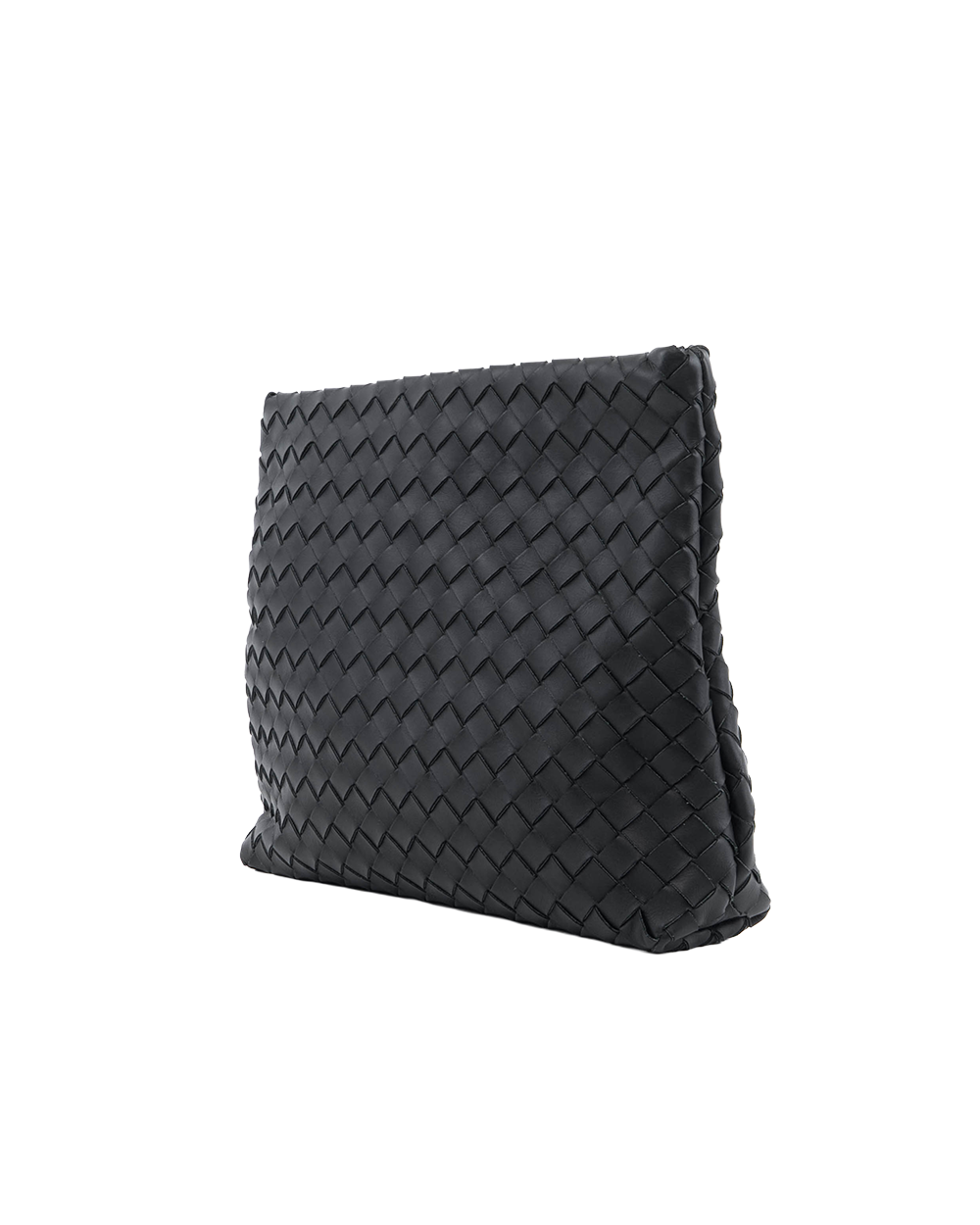 BOTTEGA POUCH CLUTCH BLACK CALF SHW 2287