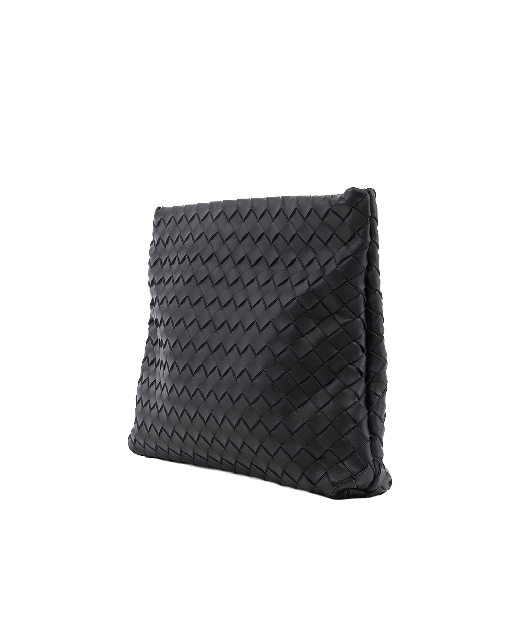 BOTTEGA POUCH CLUTCH BLACK CALF SHW 2288