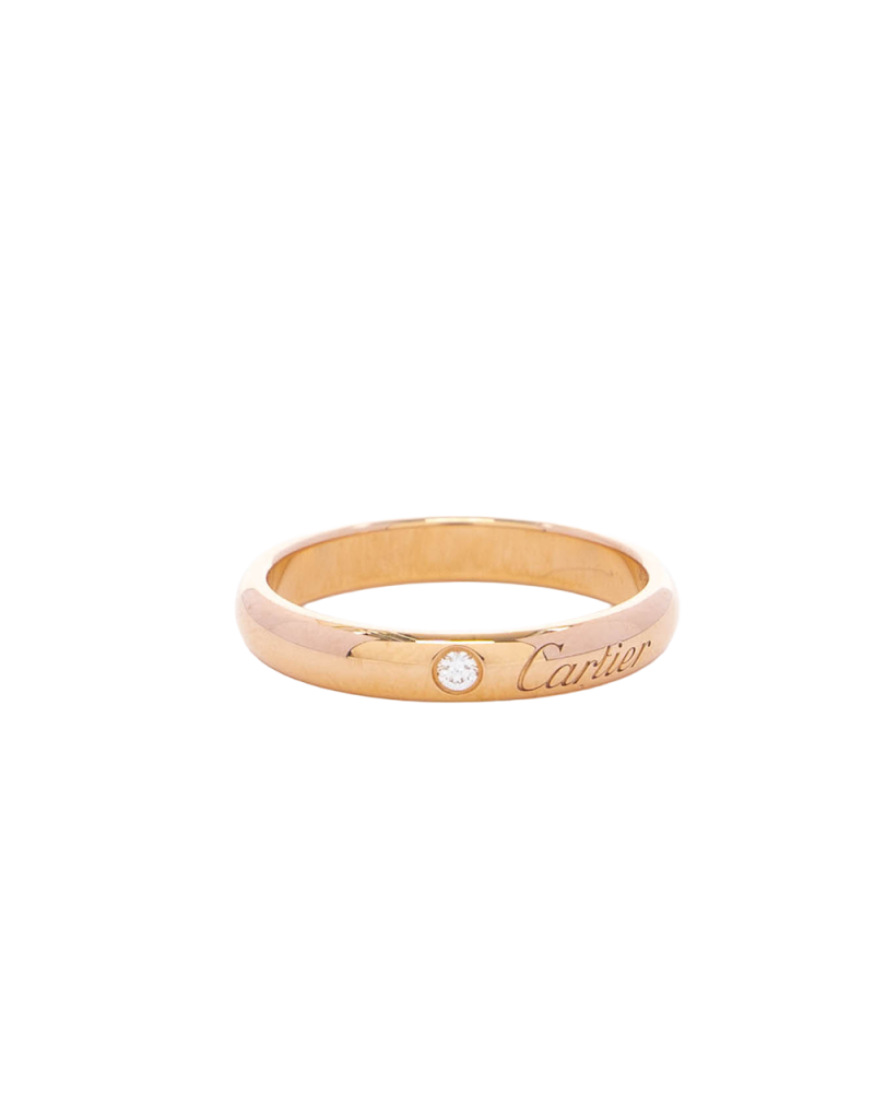 CARTIER C DE CARTIER RING 51 1 DIAMOND RGHW UQA824 2370