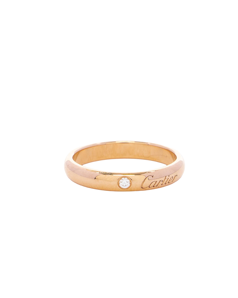 CARTIER C DE CARTIER RING 51 1 DIAMOND RGHW UQA824 2370