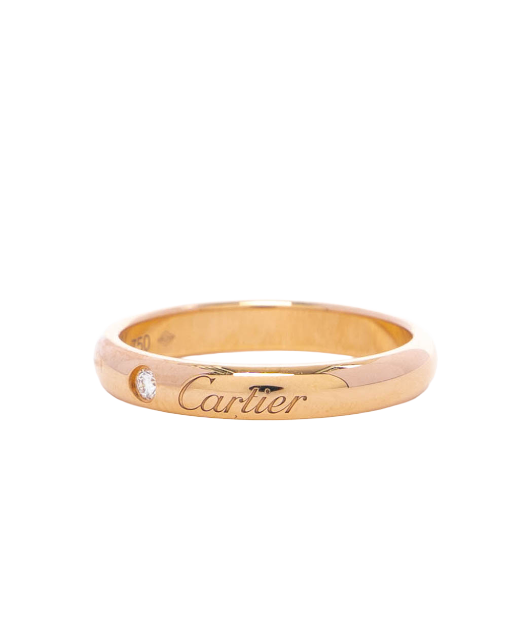 CARTIER C DE CARTIER RING 51 1 DIAMOND RGHW UQA824 2374