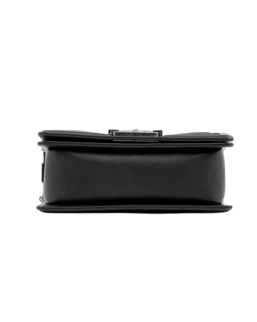 CHANEL BOY 8 BLACK CALF RHW 23397081 07751