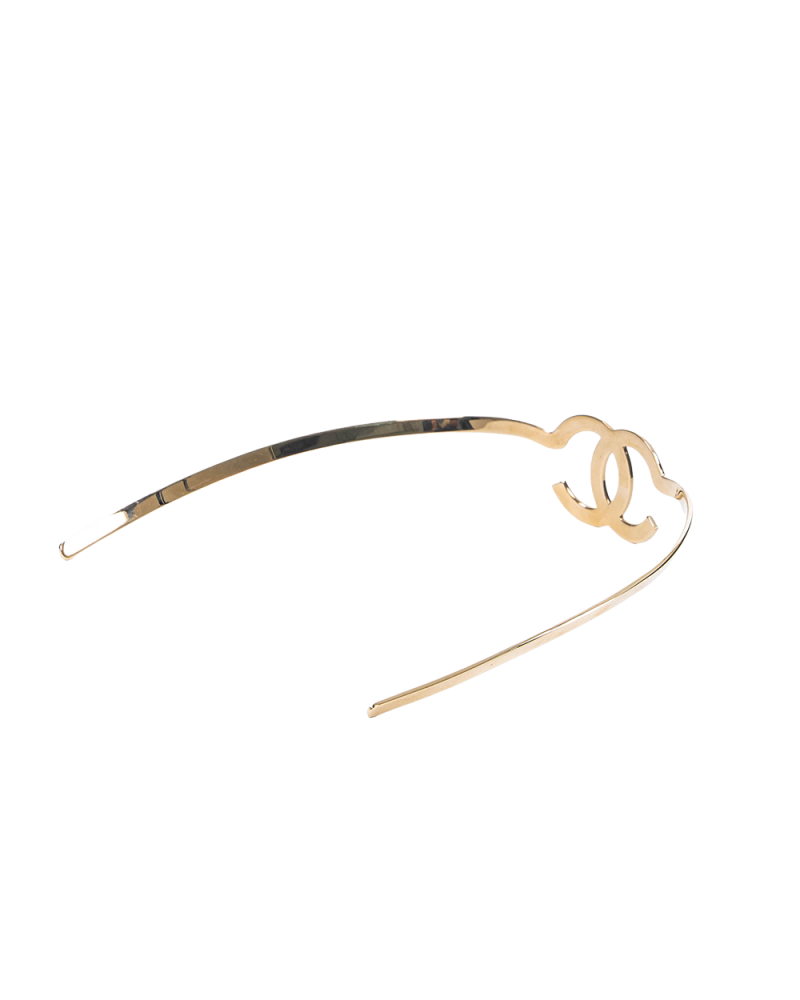 CHANEL CC HAIR BRAND GOLD GHW 07791