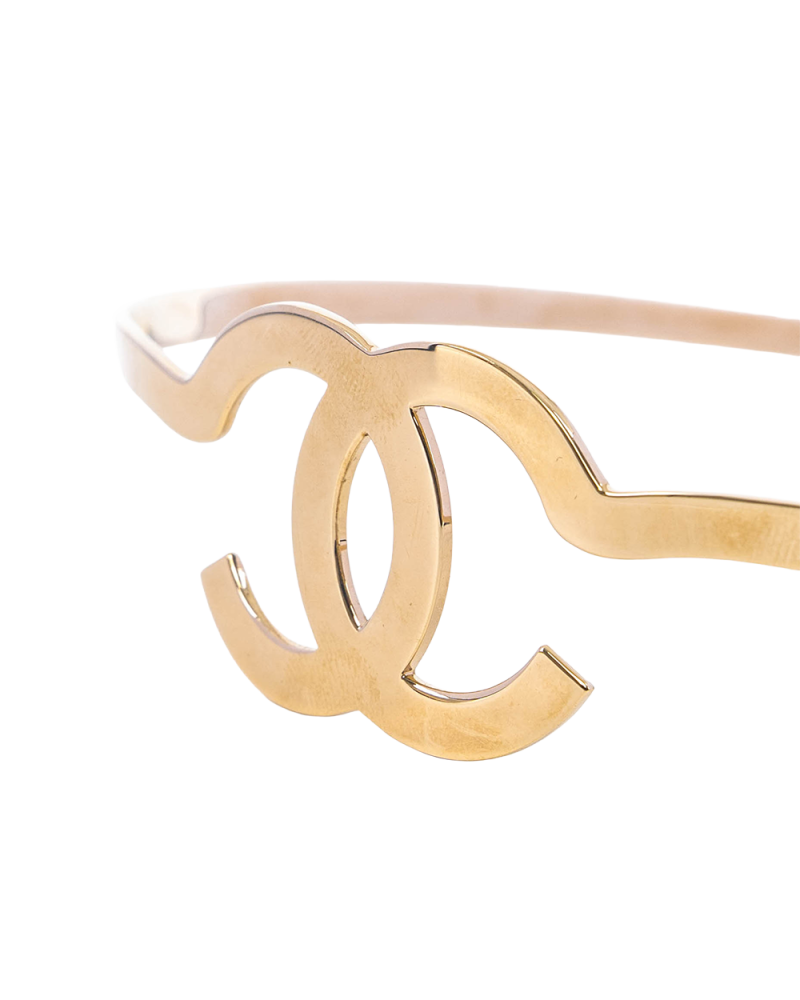 CHANEL CC HAIR BRAND GOLD GHW 07794