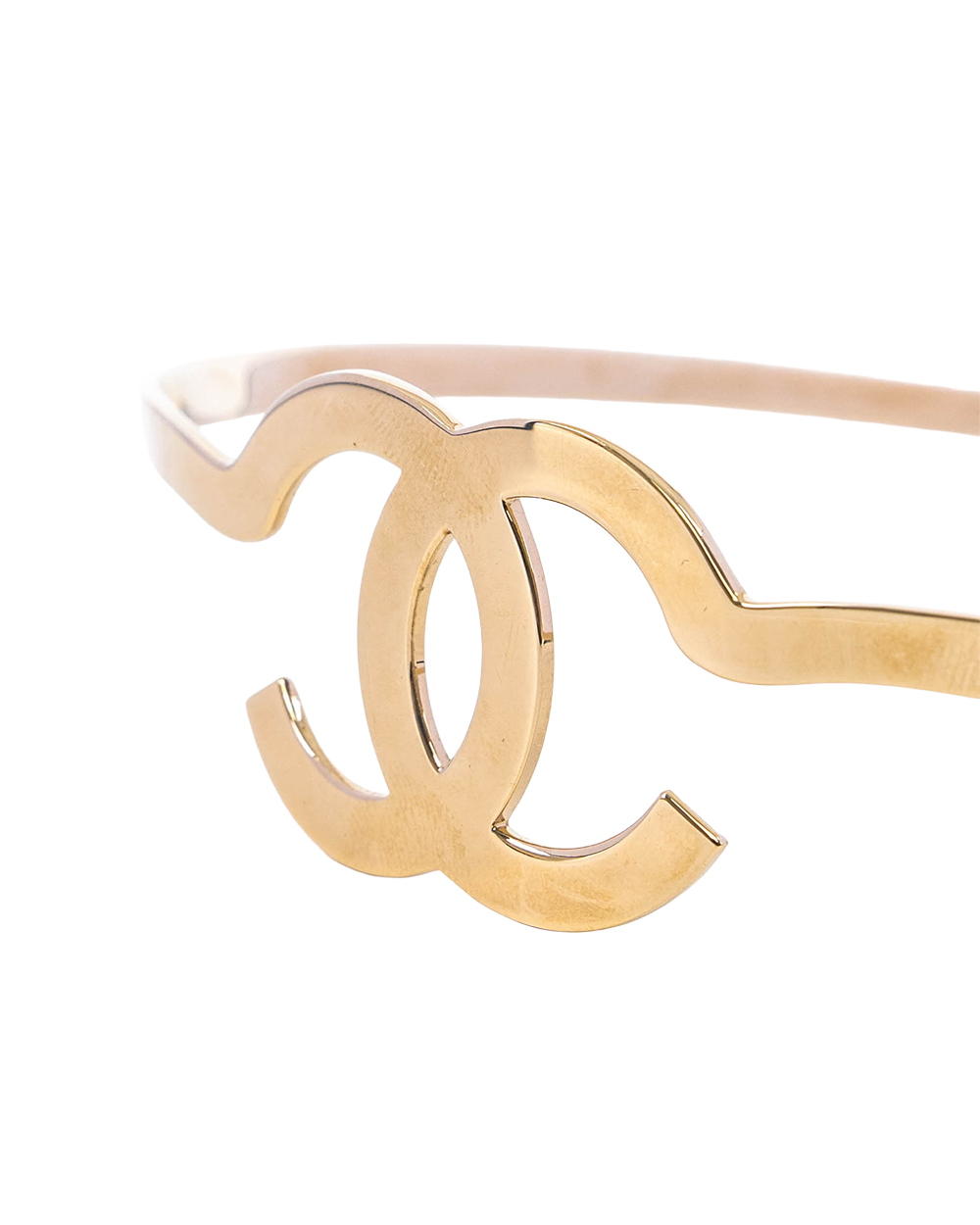 CHANEL CC HAIR BRAND GOLD GHW 07794
