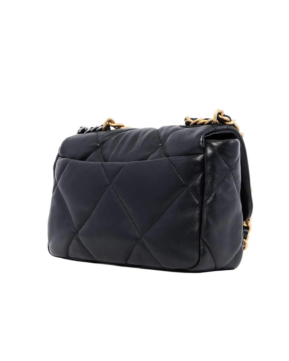 CHANEL FLAP 19 26 BLACK LAMB GHW 31081368 1199