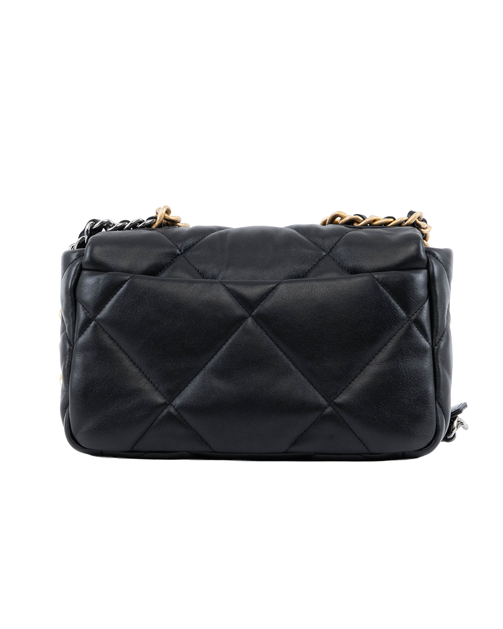 CHANEL FLAP 19 26 BLACK LAMB GHW 31081368 1200