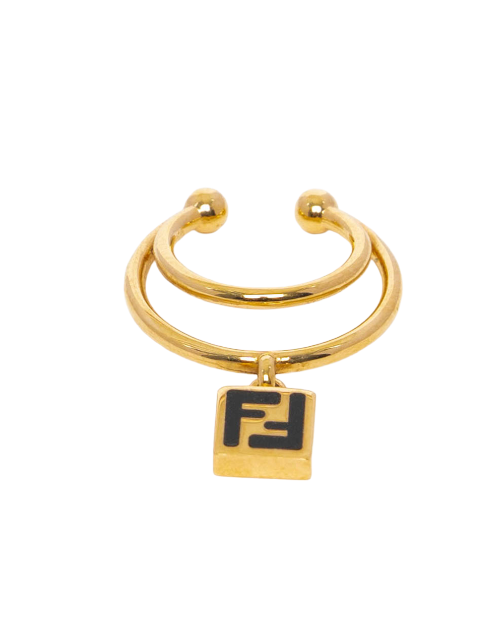 FENDI FOREVER EAR CUFF GOLD GHW PR 08 23 0323