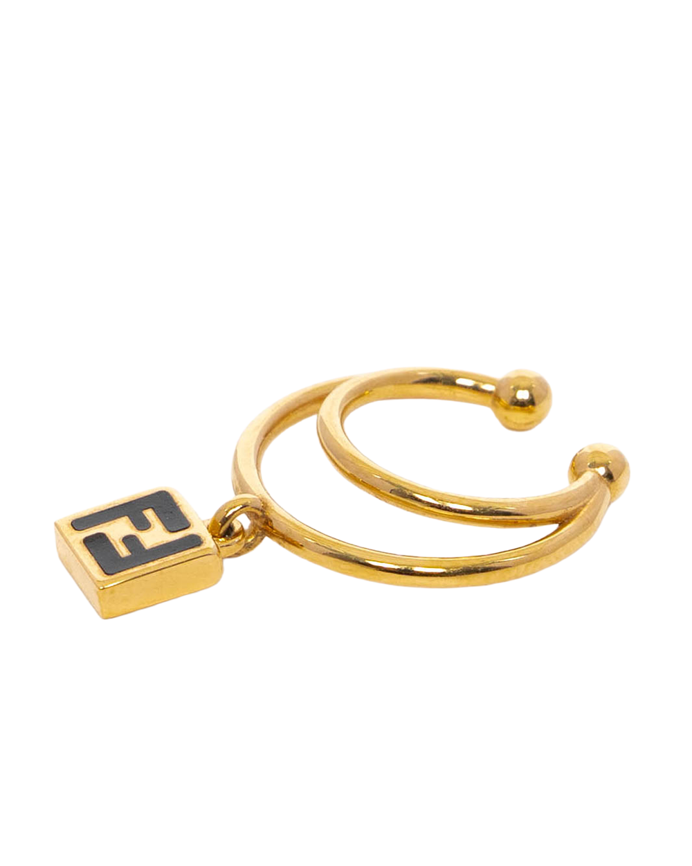 FENDI FOREVER EAR CUFF GOLD GHW PR 08 23 0324