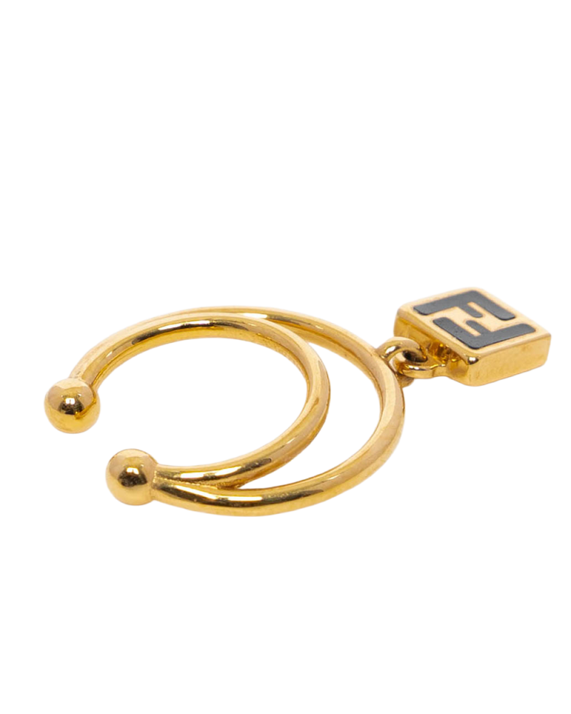 FENDI FOREVER EAR CUFF GOLD GHW PR 08 23 0325