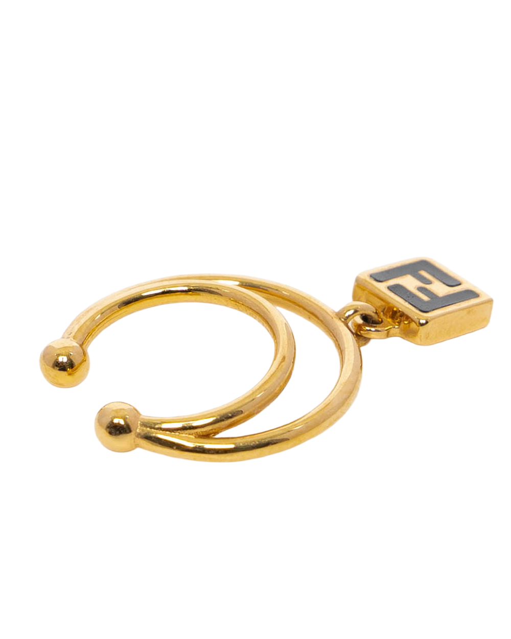 FENDI FOREVER EAR CUFF GOLD GHW PR 08 23 0325