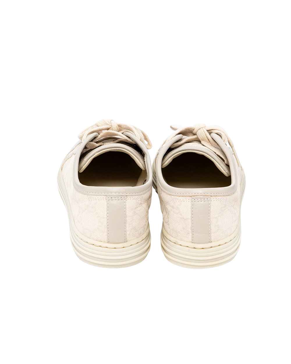 GUCCI GG SNEAKER 36.5 BEIGE GG MONOGRAM CANVAS SHW 426187 04T 07799