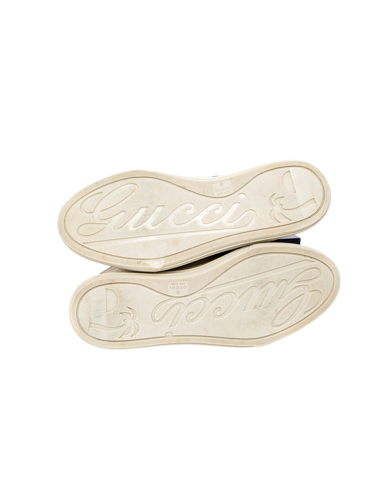 GUCCI GG SNEAKER 36.5 BEIGE GG MONOGRAM CANVAS SHW 426187 04T 07800