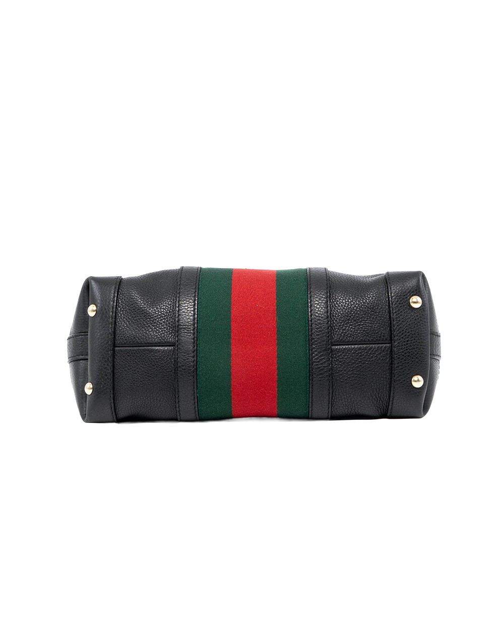 GUCCI MESSENGER MEDIUM BLACK RED GREEN CALF SHW 257084 524947 07713