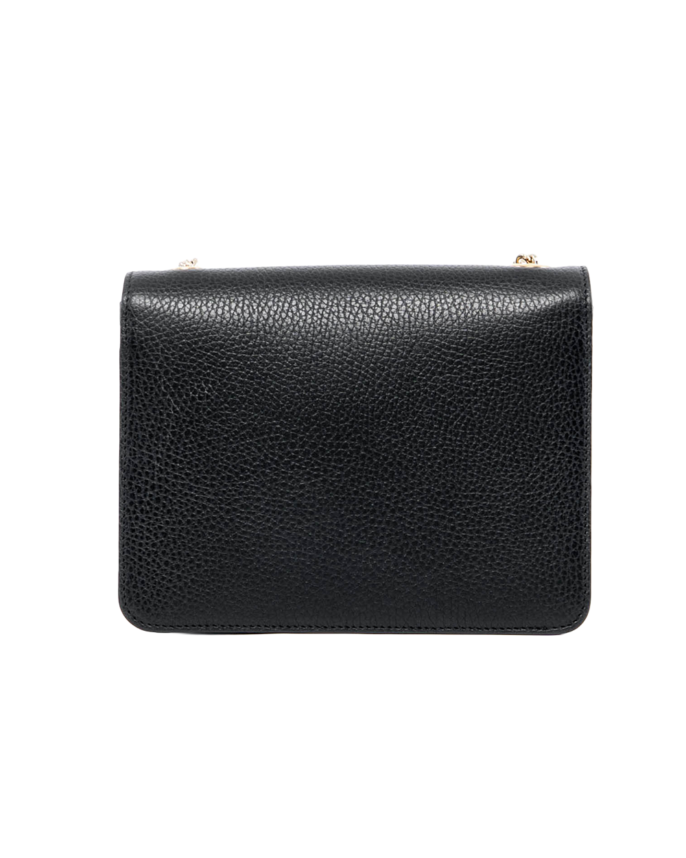 GUCCI WOC INTERLOCKING BLACK CALF GHW 510340 527620 07648