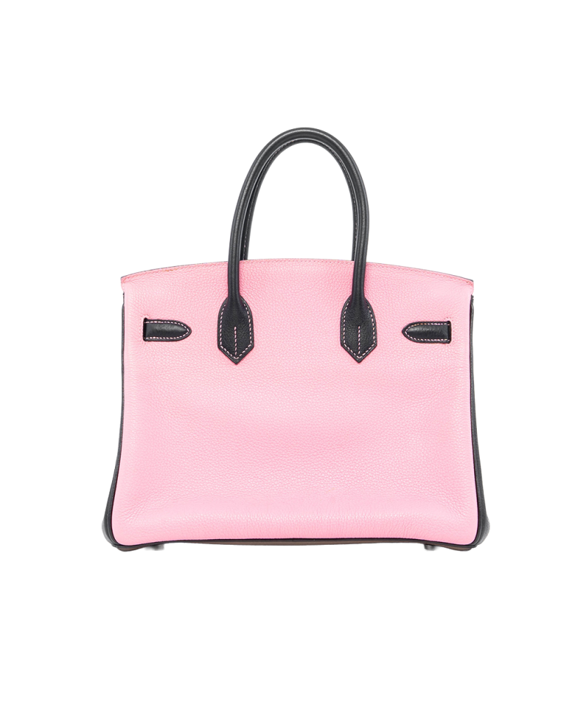 HERMES BIRKIN 30 ETOUPE PINK SHW STAMP O SQARE 08056