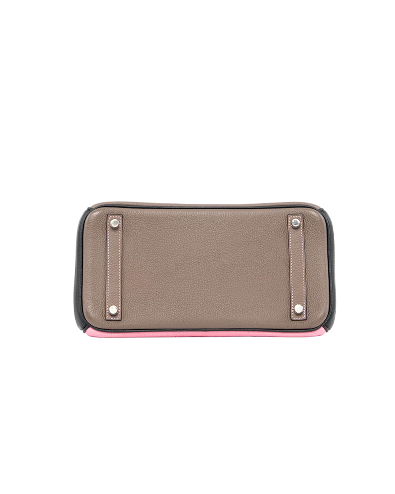 HERMES BIRKIN 30 ETOUPE PINK SHW STAMP O SQARE 08057