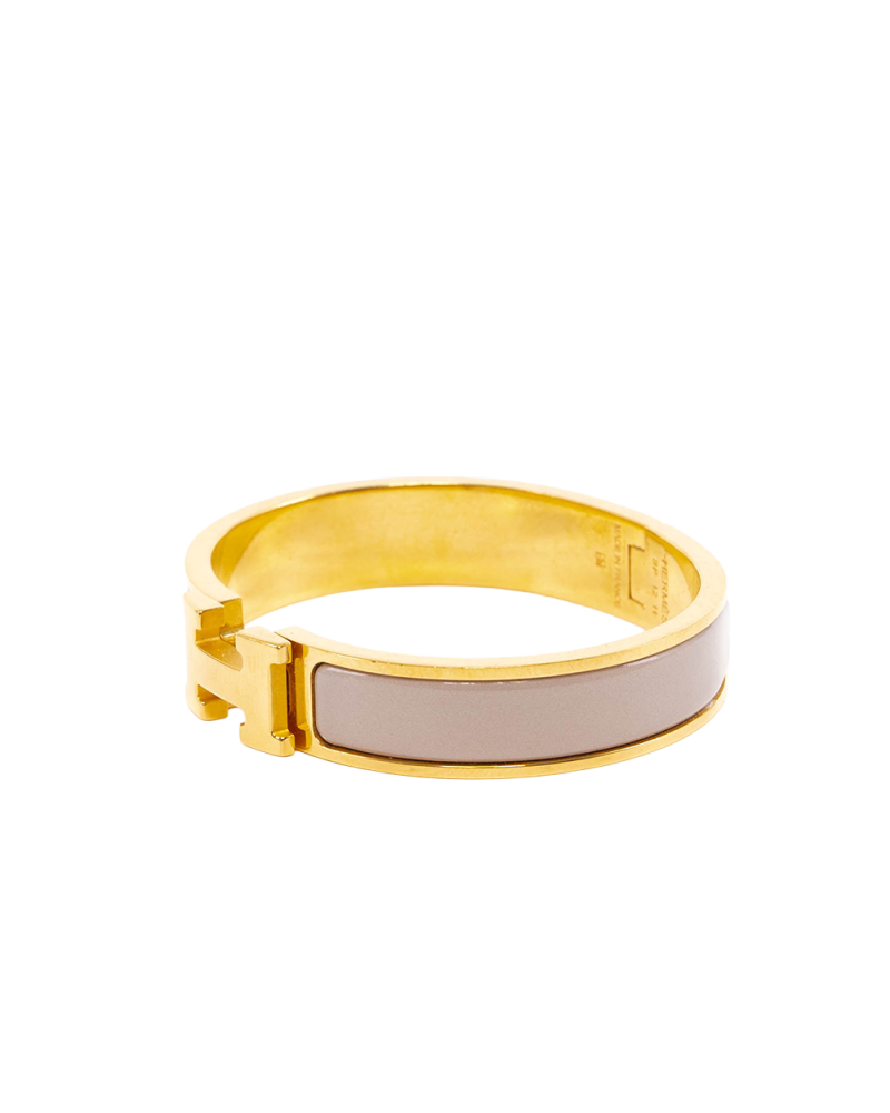 HERMES CLIC CLAC PM MARRON GHW SP 12 11 0308