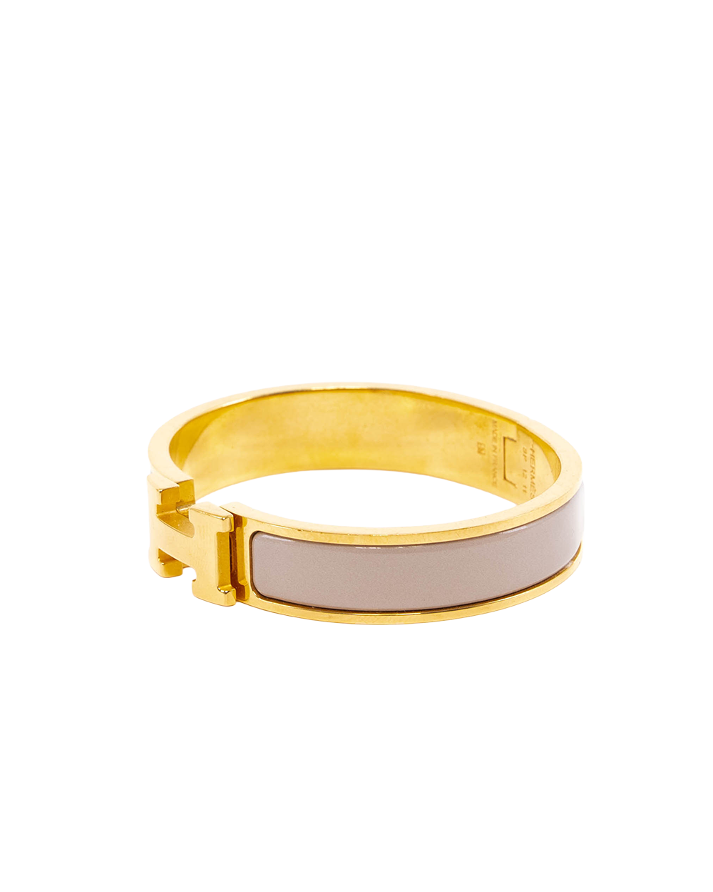 HERMES CLIC CLAC PM MARRON GHW SP 12 11 0308