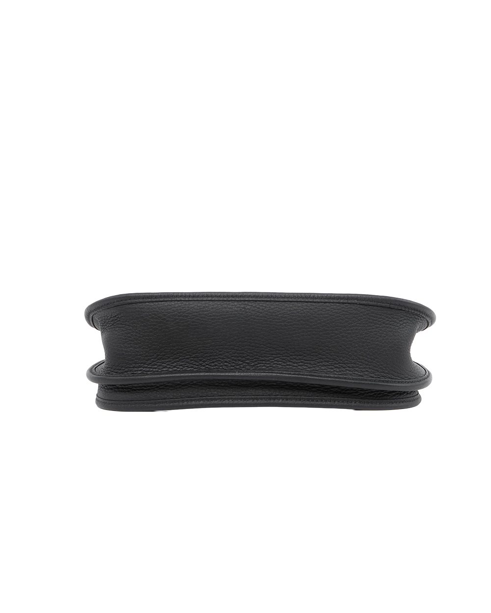 HERMES EVELYNE PM BLACK SHW STAMP R SQ 3205