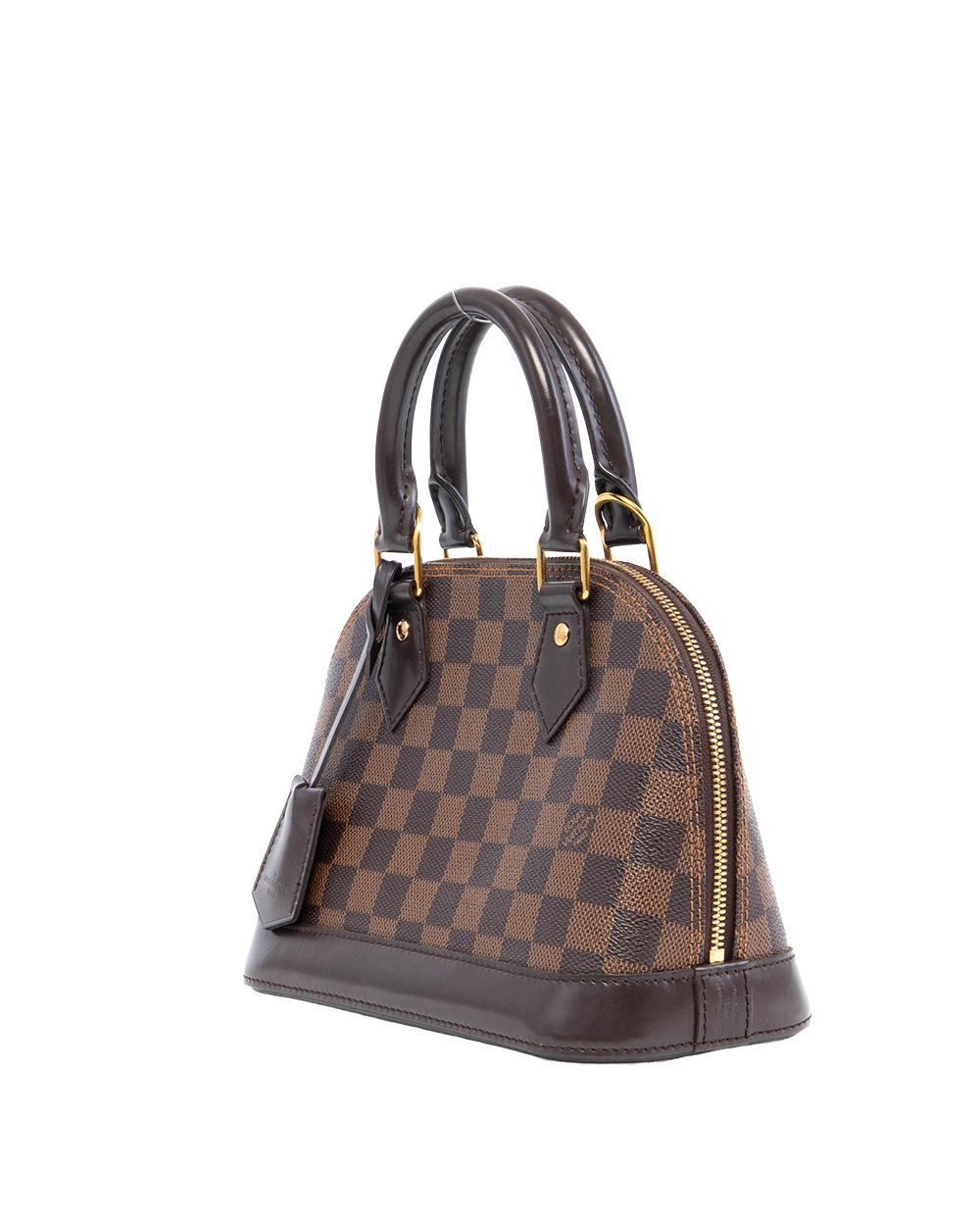 LV ALMA BB BROWN DAMIER CANVAS GHW AA4136 2253