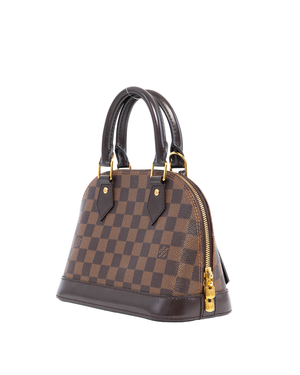 LV ALMA BB BROWN DAMIER CANVAS GHW AA4136 2254