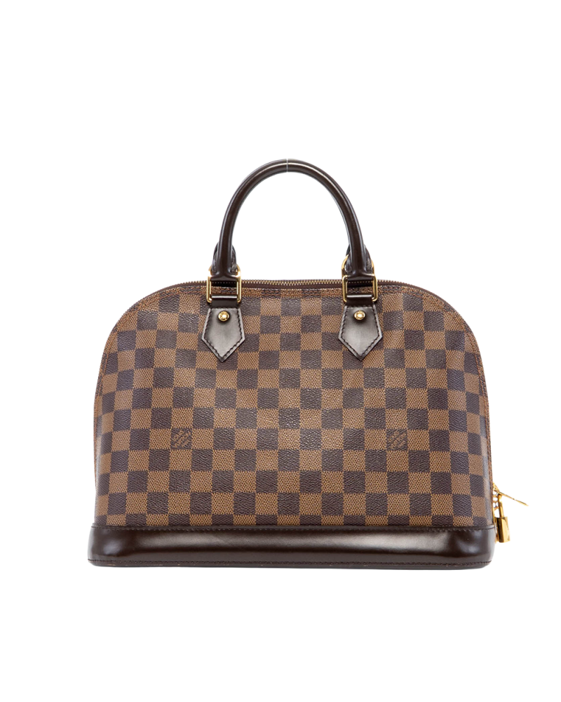 LV ALMA MM BROWN DAMIER CANVAS GHW CT0144 08100