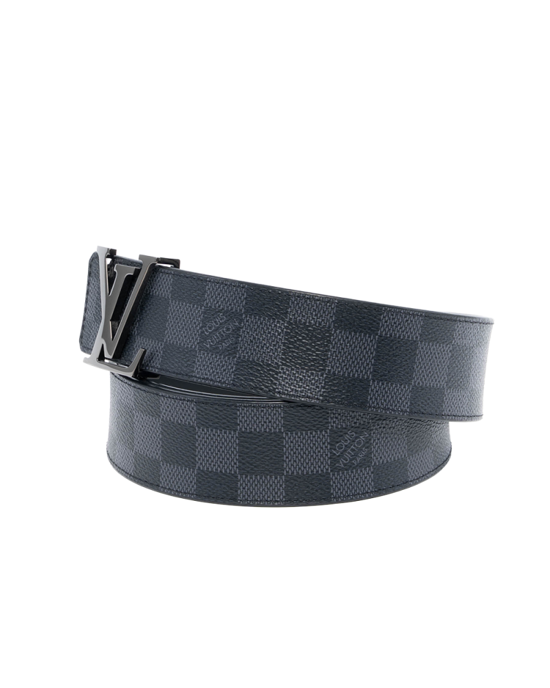 LV BELT 95 GRAPHITE DAMIER CANVAS BHW M0213 1301