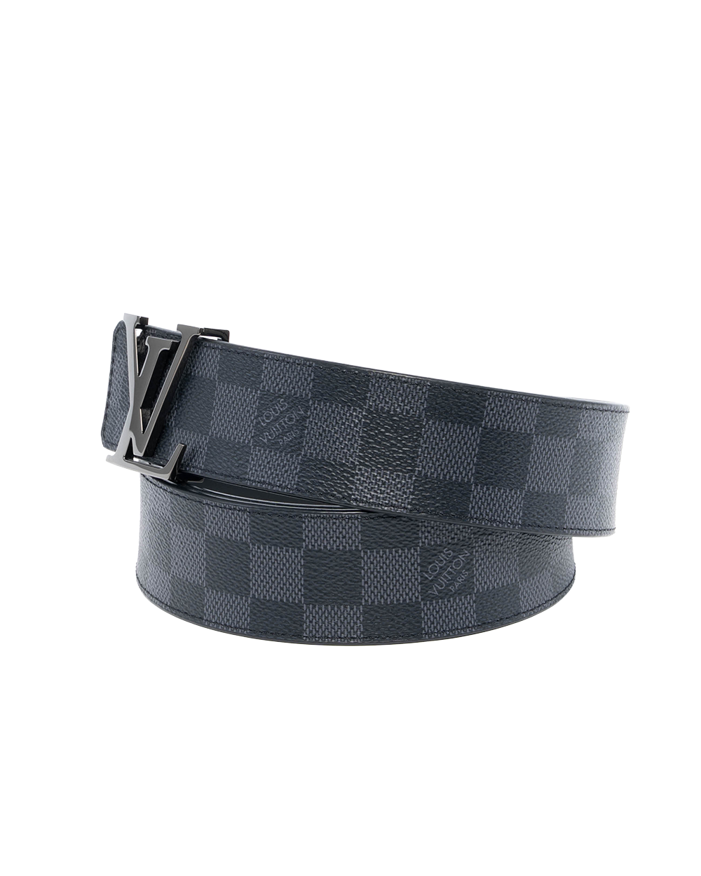 LV BELT 95 GRAPHITE DAMIER CANVAS BHW M0213 1301