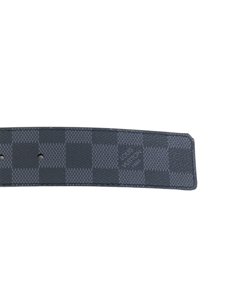 LV BELT 95 GRAPHITE DAMIER CANVAS BHW M0213 1306
