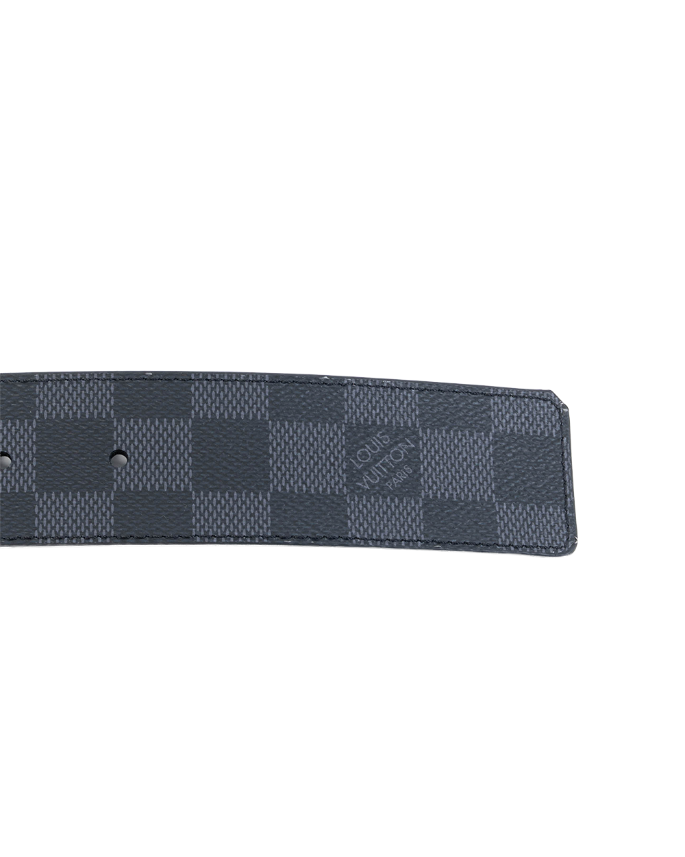 LV BELT 95 GRAPHITE DAMIER CANVAS BHW M0213 1306
